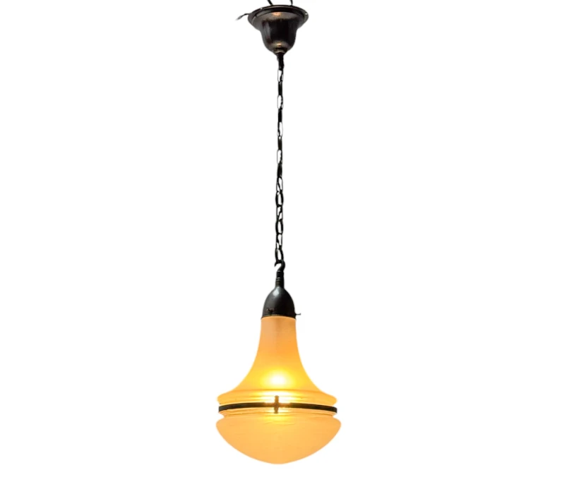 Art Nouveau Luzette Pendant Lamp by Peter Behrens for Siemens, 1900s